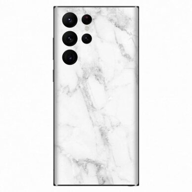 Dėklas Wozinsky Marble Samsung Galaxy S22 Ultra baltas Dėklas Wozinsky Marble Samsung Galaxy S22 Ultra baltas