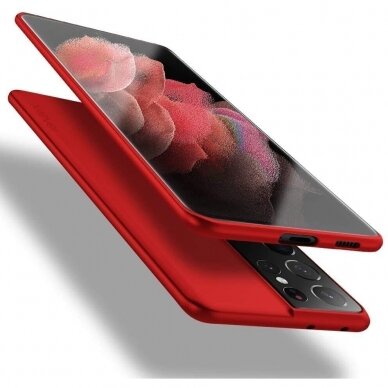 Dėklas X-Level Guardian Samsung S22 Ultra raudonas 2