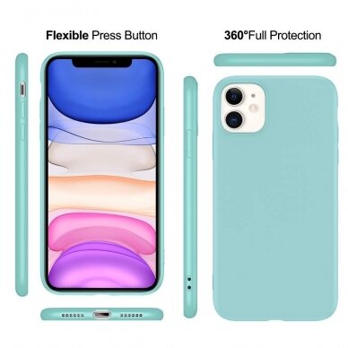 Dėklas X-Level Dynamic Apple Iphone 11 Šviesiai Žalias 1 Dėklas X-Level Dynamic Apple Iphone 11 Šviesiai Žalias 1