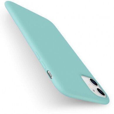 Dėklas Soft silicone by X-level Apple Iphone 11 Šviesiai Žalias