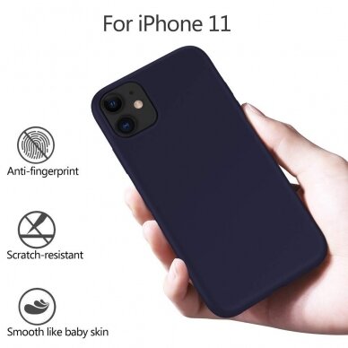 Dėklas X-Level Dynamic Apple Iphone 11 Tamsiai Mėlynas 3