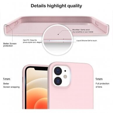 Dėklas X-Level Dynamic Apple iPhone 14 Pro Max šviesiai rožinis 2