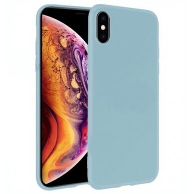 Dėklas Soft silicone by X-level iPhone 14 Pro šviesiai žalias  1