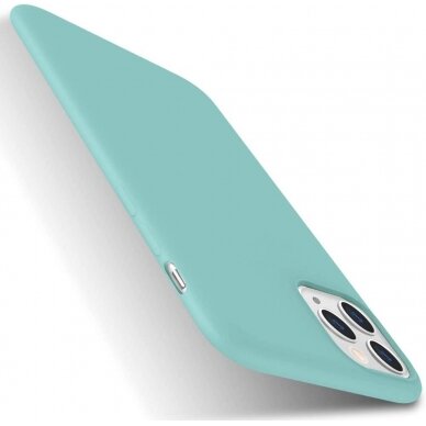 Silikonins Dėklas Soft silicone by X-level Apple iPhone 15 šviesiai žalias