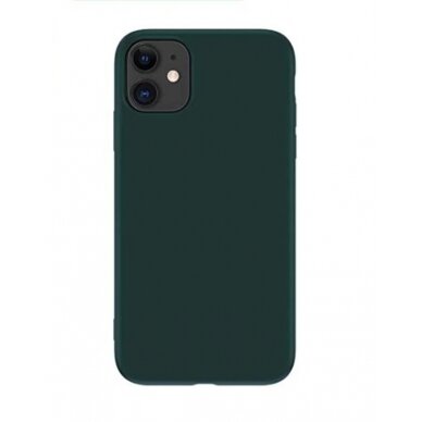 Dėklas Soft silicone by X-level Apple iPhone X/XS tamsiai žalias 1