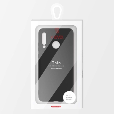 Dėklas Soft silicone by X-level Huawei P30 Lite Juodas  5