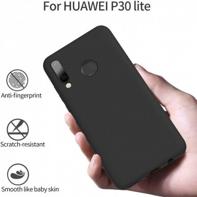 Dėklas X-Level Dynamic Huawei P30 Lite Juodas  3
