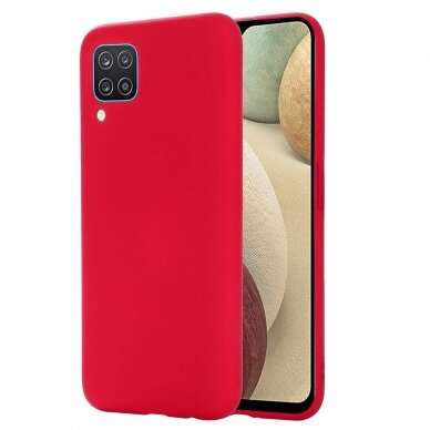 Dėklas Soft silicone by X-level Samsung A125 A12 raudonas Dėklas Soft silicone by X-level Samsung A125 A12 raudonas