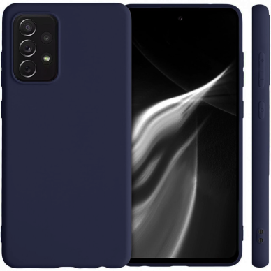 Dėklas Soft silicone by X-level Samsung A13 4G tamsiai mėlynas 1 Dėklas Soft silicone by X-level Samsung A13 4G tamsiai mėlynas 1