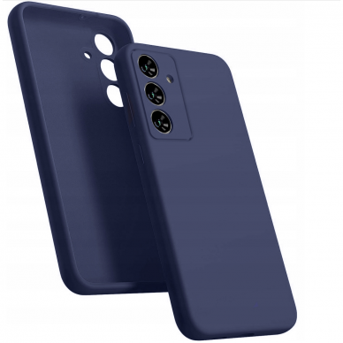 Dėklas Soft silicone by X-level Samsung A155 A15 4G/A156 A15 5G tamsiai mėlynas Dėklas Soft silicone by X-level Samsung A155 A15 4G/A156 A15 5G tamsiai mėlynas