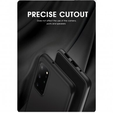 Dėklas Soft silicone by X-level Samsung A217 A21S Juodas 5