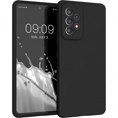 Dėklas Soft silicone by X-level Samsung A235 A23 4G/A236 A23 5G juodas
