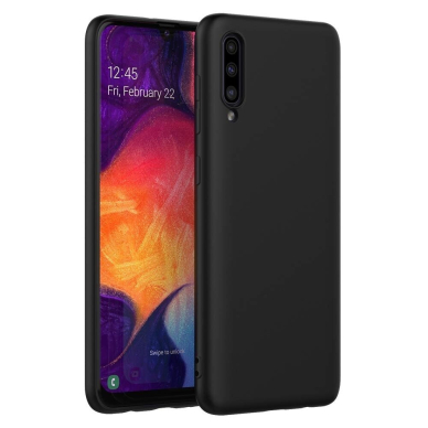Dėklas Soft silicone by X-level Samsung A505 A50/A507 A50S/A307 A30S Juodas