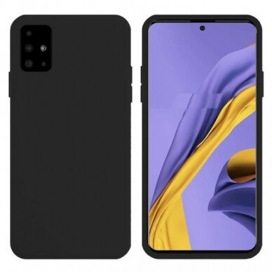 Dėklas Soft silicone by X-level Samsung A715 A71 Juodas  HZL0431 UGLX912
