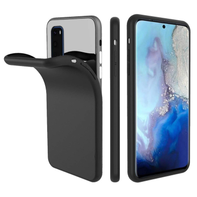 Dėklas Soft silicone by X-level Samsung G980 S20/S11e juodas  1