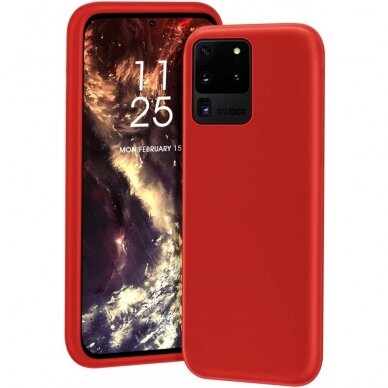 Dėklas Soft silicone by X-level Samsung G988 S20 Ultra/S11 Plus Raudonas