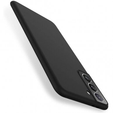Dėklas Soft silicone by X-level Samsung S21 FE juodas  1