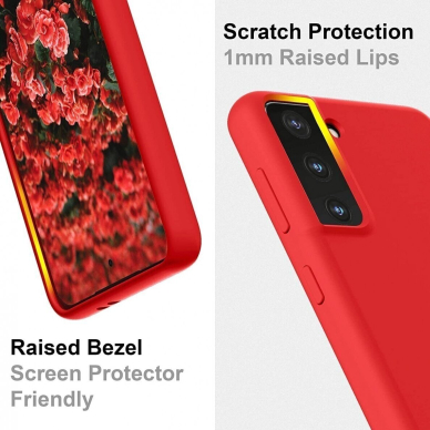 Dėklas Soft silicone by X-level Samsung S911 S23 5G raudonas 1