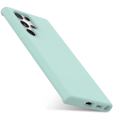 Dėklas Soft silicone by X-level Samsung S918 S23 Ultra 5G šviesiai žalias