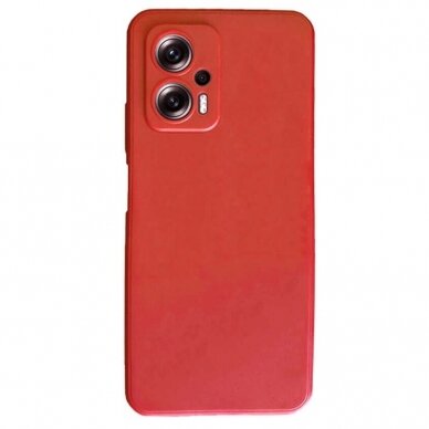 Dėklas Soft silicone by X-level Xiaomi Redmi Note 11T Pro/Redmi Note 11T Pro+ 5G raudonas 1