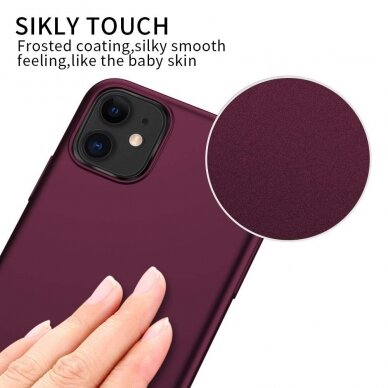 Dėklas X-Level Guardian Apple Iphone 11 Bordo 1 Dėklas X-Level Guardian Apple Iphone 11 Bordo 1