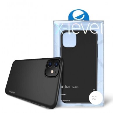 Dėklas X-Level Guardian Apple Iphone 11 Juodas 4 Dėklas X-Level Guardian Apple Iphone 11 Juodas 4