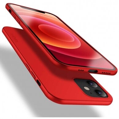 Dėklas X-Level Guardian Apple Iphone 12 mini Raudonas  1