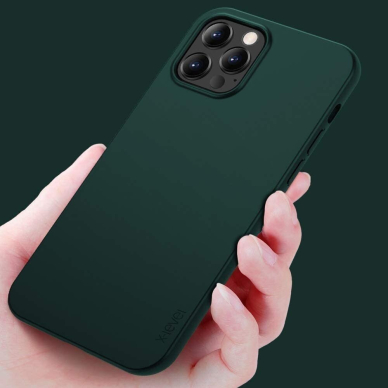 Dėklas X-Level Slim Guard iPhone 13 Pro Max tamsiai žalias  4