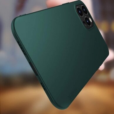Dėklas X-Level Guardian iPhone 13 Pro tamsiai žalias  1