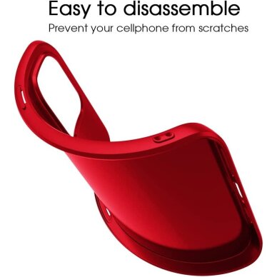 Dėklas X-Level Slim Guard Apple iPhone 16 Plus raudonas 1