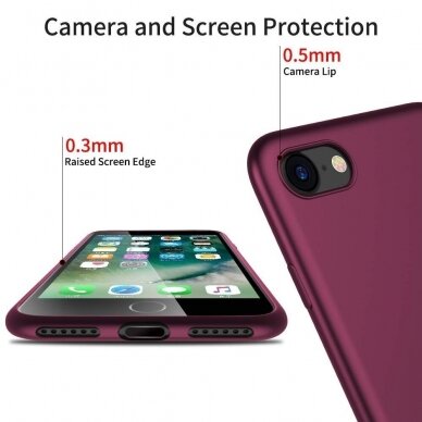 Dėklas X-Level Guardian Apple Iphone 7/8/Se2020/Se2022 Bordo 2 Dėklas X-Level Guardian Apple Iphone 7/8/Se2020/Se2022 Bordo 2