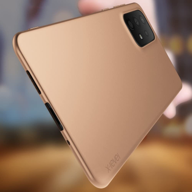 Dėklas X-Level Slim Guard Samsung A235 A23 4G/A236 A23 5G auksinis  1