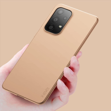 Dėklas X-Level Slim Guard Samsung A235 A23 4G/A236 A23 5G auksinis  2