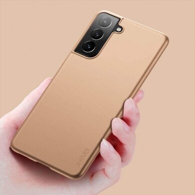 Dėklas X-Level Slim Guard Samsung S21/S30 Auksinis 2