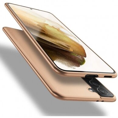 Dėklas X-Level Slim Guard Samsung S22 auksinis