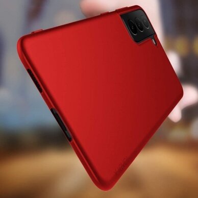 Dėklas X-Level Slim Guard Samsung S22 raudonas  2
