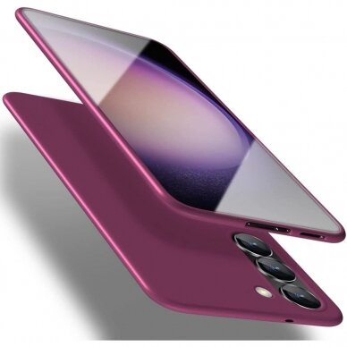 Dėklas X-Level Slim Guard Samsung S911 S23 5G bordo