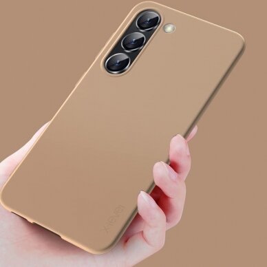 Dėklas X-Level Guardian Samsung S916 S23 Plus 5G auksinis 3