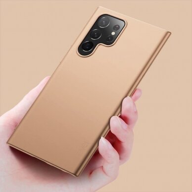 Dėklas X-Level Slim Guard Samsung S918 S23 Ultra 5G auksinis 3