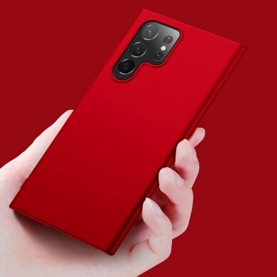 Dėklas X-Level Slim Guard Samsung S918 S23 Ultra 5G raudonas 4