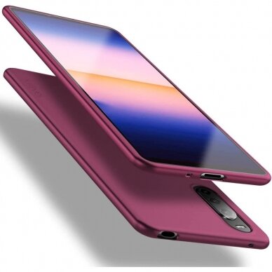 Dėklas X-Level Slim Guard Sony Xperia 10 IV bordo