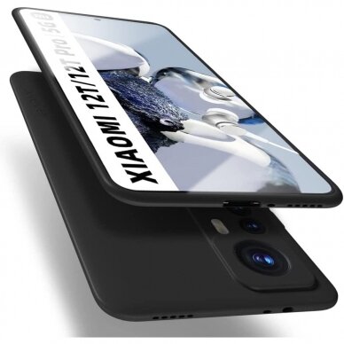 Dėklas X-Level Slim Guard Xiaomi 12T/12T Pro juodas Dėklas X-Level Slim Guard Xiaomi 12T/12T Pro juodas