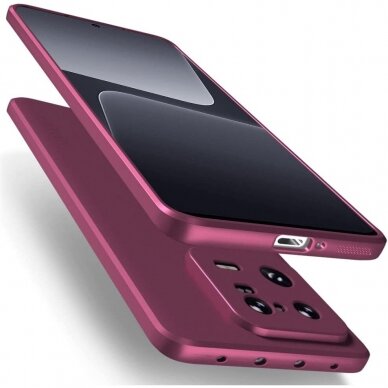 Dėklas X-Level Slim Guard Xiaomi 13 Pro bordo Dėklas X-Level Slim Guard Xiaomi 13 Pro bordo