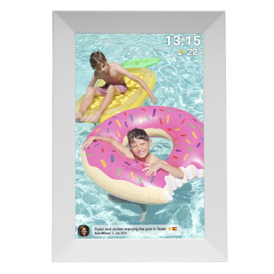 Denver Frameo PFF-1024W 10.1" Digital Frame – baltas 1