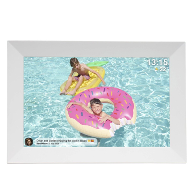 Denver Frameo PFF-1024W 10.1" Digital Frame – baltas