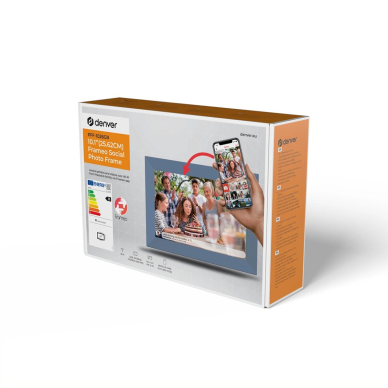 Denver Frameo PFF-1026GR 10.1" Digital Frame – pilkas 6