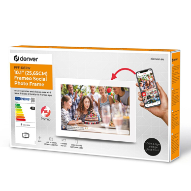 Denver Frameo PFF-1037W 10.1" Digital Frame – baltas 10