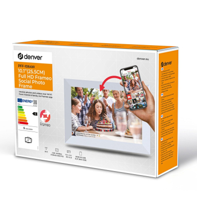 Denver Frameo PFF-1064W 10.1" Digital Frame – baltas 6