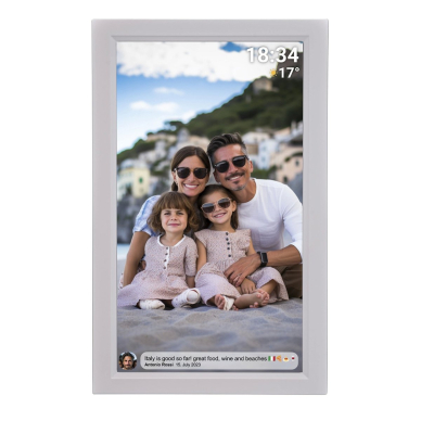 Denver Frameo PFF-1503W 15.6" Digital Frame – baltas