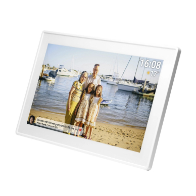 Denver Frameo PFF-1515W 15.6" Digital Frame – baltas 2 Denver Frameo PFF-1515W 15.6" Digital Frame – baltas 2